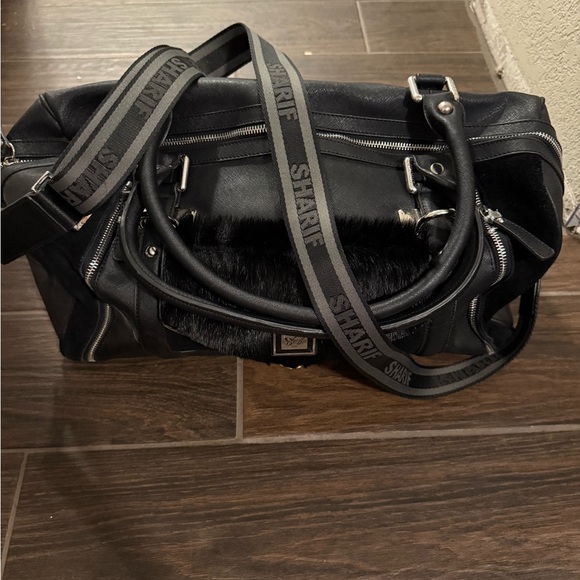 Sharif Handbags - Sharif Black Mini Duffel Bag